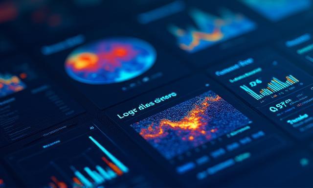 Dashboard mit Verkehrs-Heatmap und Anomaly Detection Daten